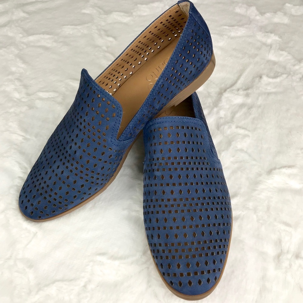 Franco Sarto “Faryn” Perforated Leather Loafer